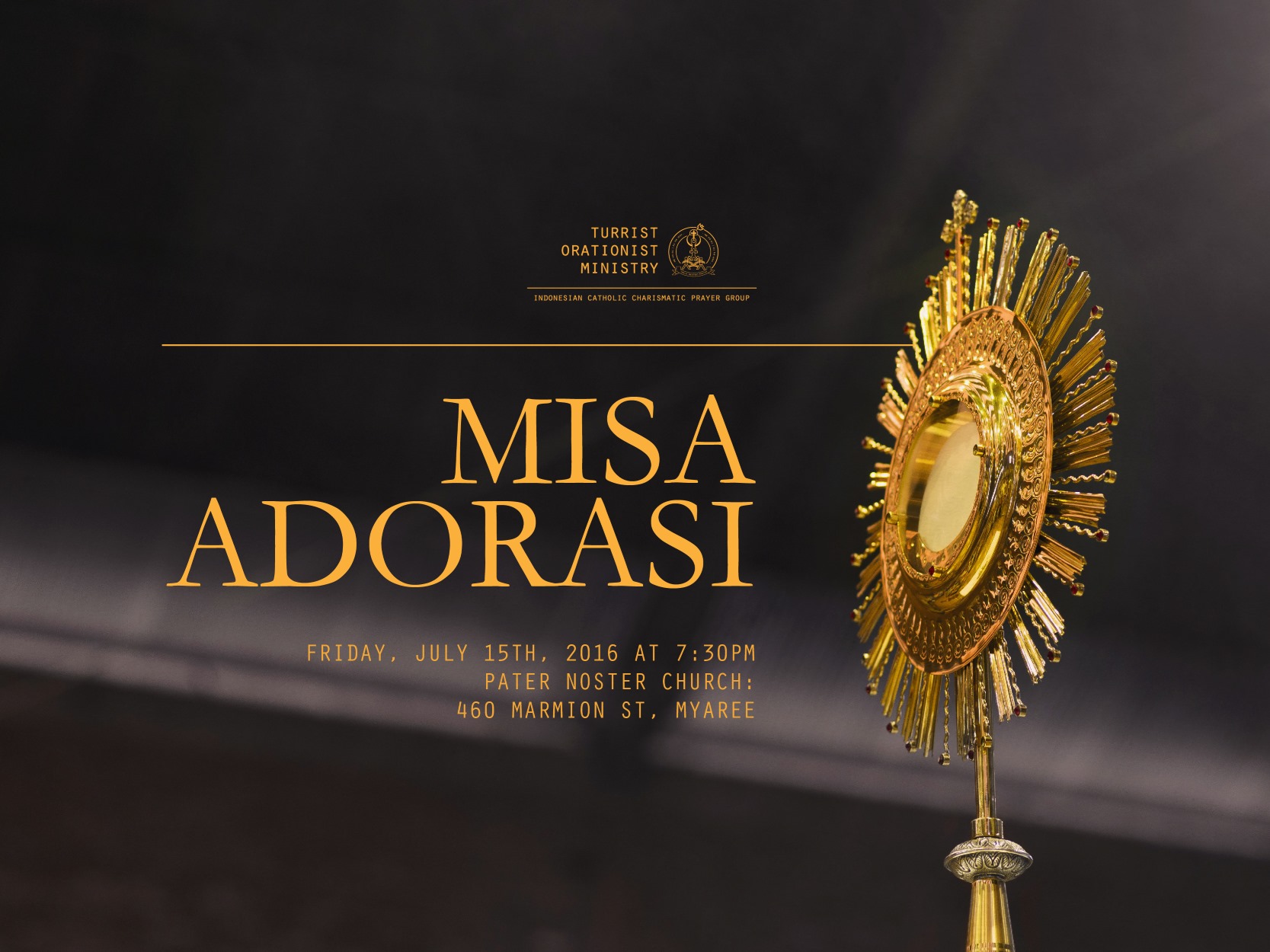 Misa Adorasi 2016